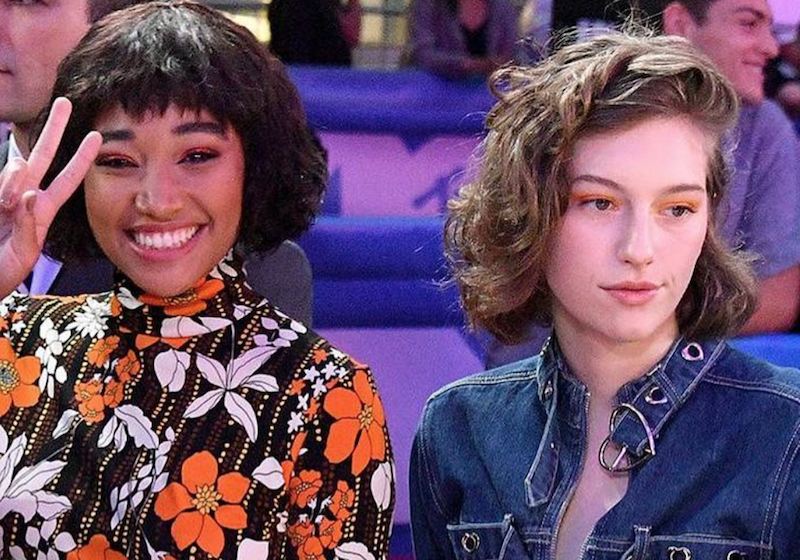 KING PRINCESS AND AMANDLA STENBERG KING PRINCESS AND AMANDLA STENBERG